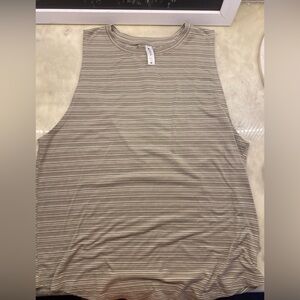 Athleta striped tank top